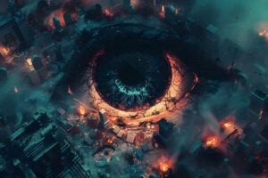 Marvel movie Avengers Doomsday movie poster featuring Iron Man and Doctor Doom